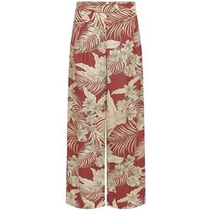 Only - ONLPALINA LIFE LOOSE LONG PANTS - Baked Apple - Stretchbroek