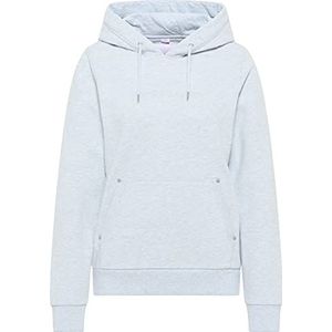 ocy Dames Hoodie 82733566, rookblauw melange, S, rookblauw melange, S