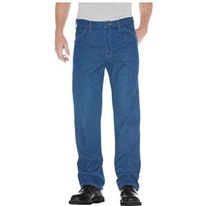 Dickies Men's Regular Fit 5-Pocket Jean,Stone Washed Indigo Blue,40x32