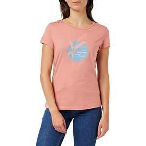MUSTANG Dames Style Alexia C Print T-Shirt, Desert Sand 7261, L