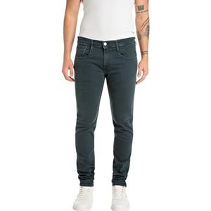 Replay Anbass herenjeans, slimfit, Ocean Blue 094, 30W / 36L