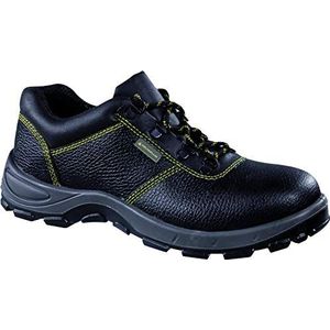 Deltaplus GOUL2SPNO39 Derby lage schoenen van nerfleer - S1P Src, zwart, maat 39