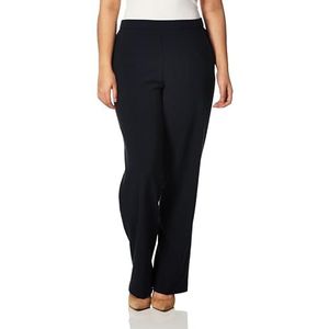 Briggs New York vrouwen Flat Front Pull On broek met slanke oplossing