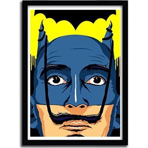 K.Olin Tribu Poster Dali Batman van B. Billy, papier, wit, 40 x 60 x 0,1 cm