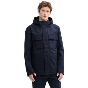 TOM TAILOR Heren 1044098 jas, 10668-Sky Captain Blue, XS, 10668 - Sky Captain Blue, XS