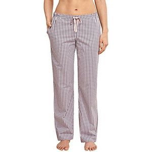 Schiesser Mix & relax geweven broek voor dames, lange pyjamabroek