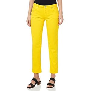 Pinko Shakira Slim Bull Stretch Jeans Dames, H42_Yellow Imperium, 24