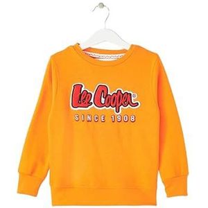 Lee Cooper GLC25304 B RDC Kids S2 Sweatshirt met capuchon, oranje, 10 jaar, Oranje, 10 Jaar