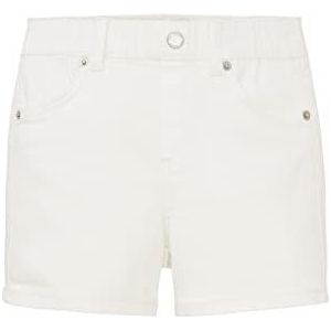 TOM TAILOR Jeans shorts voor meisjes en kinderen, straight fit, 10315 - Whisper White, 104 cm