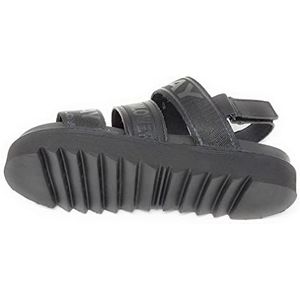 REPLAY Alicante Jr Tapes, sandalen voor meisjes en meisjes, 562 Black Black, 30 EU