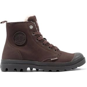 Palladium Pampa enkellaars voor dames, 38 EU, Bruin, 38 EU