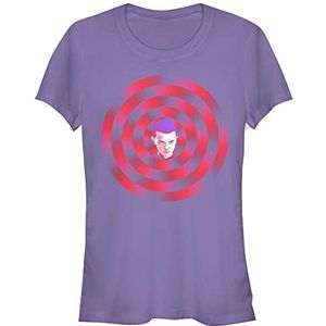 Stranger Things Dames Eleven Trip Out T-shirt met korte mouwen, paars, XXL, lila, XXL