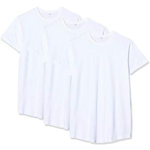 Build Your Brand Heren Shaped Long Tee 3-pack T-shirt, wit (wit/wit/wit 01205), XXL