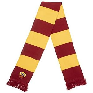 AS Roma Officiële sjaal met gele strepen en logo
