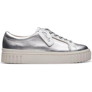 Clarks Mayhill Walk - Nette Schoenen - Zilvermetallic - Leer