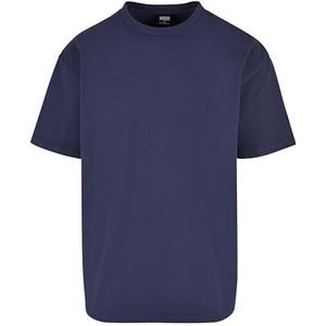 Urban Classics, Herren, T-Shirt, Heavy Oversized Garment Dye Tee, Darkblue, L