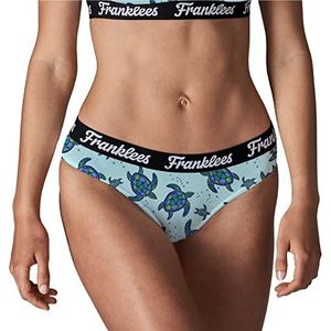 Franklees Dames bikini slip dierenriem stijl ondergoed, Dierenriem, S