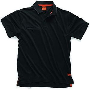 Scruffs T54665 Worker Polo Zwart XXL