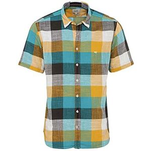 camel active Heren 4092385s7848 Overhemd, ocean blue, S
