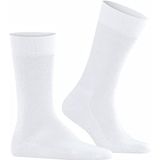 FALKE Heren Sokken Sensitive London M SO Katoen Met comfort tailleband 1 Paar, Wit (White 2000) nieuw - milieuvriendelijk, 47-50