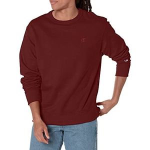 Champion Powerblend Pullover Sweatshirt voor heren, Kastanjebruin, S