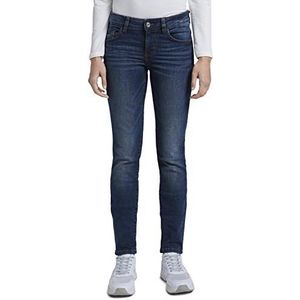 TOM TAILOR Dames jeans 202212 Alexa Slim, 10282 - Dark Stone Wash Denim (2), 27W / 32L