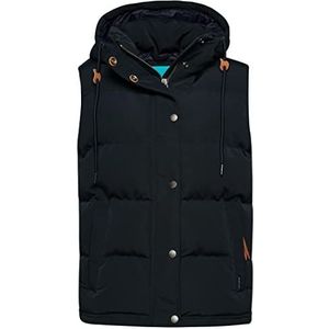 Superdry Vintage Everest Gilet W5011529A Eclipse Navy 6 Dames, blauw (Eclipse Navy), 32