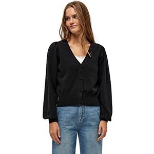 Minus Dames Mary Knit Cardigan Sweater, Zwart, L