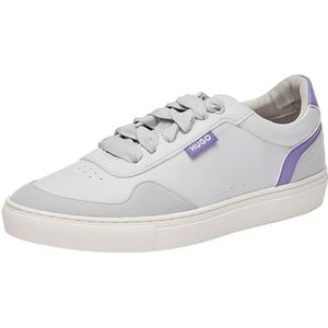 HUGO Morrie_Tenn_PUMI sneakers voor dames, Open Grey, 39 EU