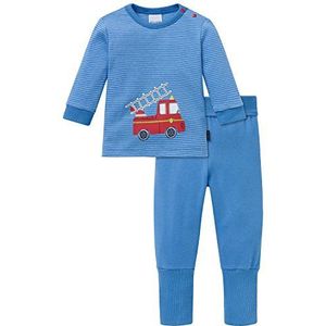 Schiesser Tweedelige babypyjama, blauw (lichtblauw 805), 80 cm