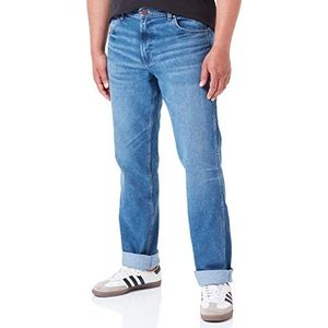 Wrangler Greensboro jeans voor heren, Smoke Sea, 33W / 30L