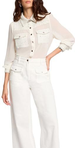 MORGAN blouse, Ivoor M, 32