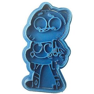 Cuticuter Gumball en Darwin uitsteekvorm voor koekjes, blauw
