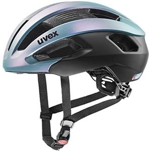 uvex rise cc - veilige performance-helm voor dames en heren - individueel passysteem - geoptimaliseerde ventilatie - flip flop-black matt - 52-56 cm