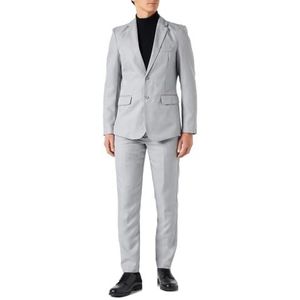 ONLY & SONS Men's ONSEVE Slim 0052 Suit Blazer, Light Grey Melange, 50, lichtgrijs gem., 50