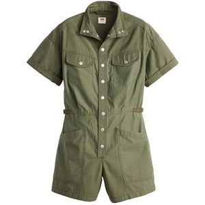 Levi's - Sur Playsuit - Jumpsuit - Blauw - 100% Katoen