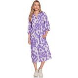 Street One Dames Tuniekjurk met print in Paars, in size: 34