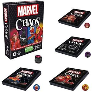 Marvel Chaos speelkaartspel met superhelden Marvel, speelgoed, vanaf 8 jaar