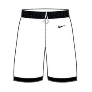 Nike Team25 Basketbal Stock Short - Wit