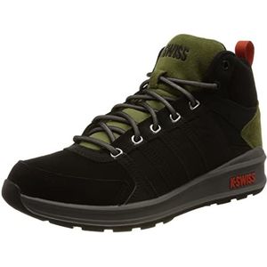 K-Swiss Vista Trainer MIDWNT Sneakers voor heren, BK/Mayfly/PRDPMKN, 43 EU