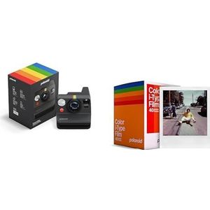 Polaroid - Now Generation 3 - Instantcamera + kleurenfilm (40 filmpakket) - Zwart