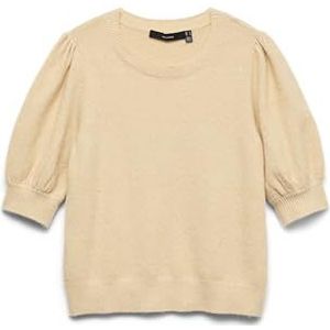 VMDOFFY GA NOOS 2/4 O-Neck Pullover, Sunburst/Detail: melange, XS