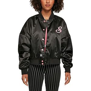 STARTER BLACK LABEL Dames Ladies Starter Satin College Jacket Jacket, XS