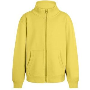 Mukua SZ270K Cooper Kids Sweatshirt voor kinderen, met ritssluiting, zomergeel, maat 12/14, zomergeel, 12-14 años