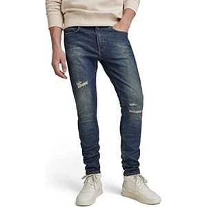 G-Star Raw heren Jeans Revend FWD Skinny Jeans, Blauw (Antique Forest Blue Gerecycled D188-d356), 33W / 32L