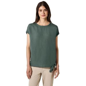 Cecil - Linnen Blouse - Groen - Dames