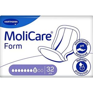 Molicare - Vorm 8 - Incontinentiemateriaal - 32 stuks - Voor Zware Incontinentie