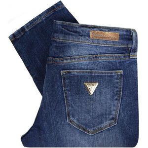 Guess dames beverly jeans, blauw, 28W
