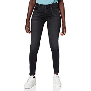 BRAX Dames Style Ana S verkorte vijf-pocket jeans, Used Dark Grey, 34W x 32L