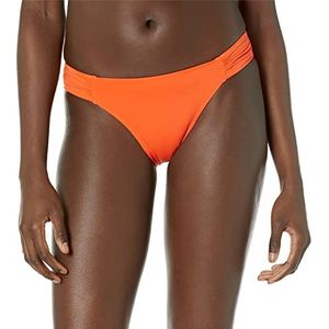 Amazon Essentials Bikinibroekje met zijtabblad voor dames, oranje, XX-Large